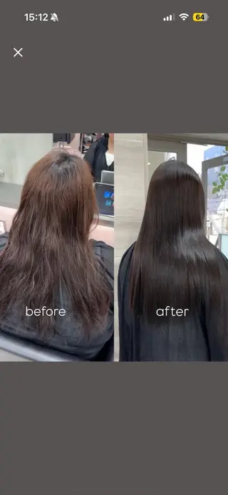 セミロング カラー The Path ARENのヘアスタイル