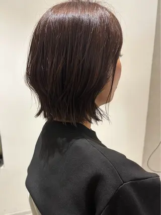 ショート EMANONシェアサロン千葉所属・Manami☁️ 縮毛/カットモデルのヘアスタイル