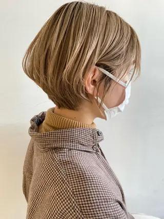 ショート yunica所属・yunica manaeのヘアスタイル