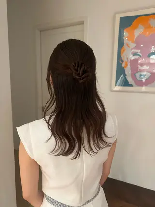 ミディアム 美 海のヘアスタイル