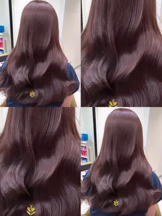 ロング カラー ブリーチなしWカラー 🎀韓国ヘア/amiのヘアスタイル