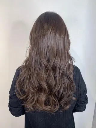 ロング カラー ヘアアレンジ 顔周りカット/髪質改 善/新宿/畑中稔里のヘアスタイル