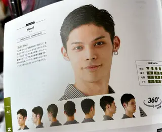 メンズ DUCA所属・田中 実季のヘアスタイル