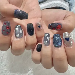 ネイル 新井 ひなののネイルデザイン