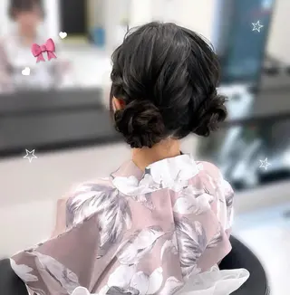 ヘアアレンジ MILD by17 カナンのヘアスタイル