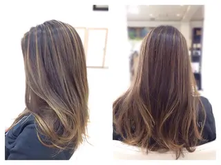 ロング カラー いけだ ゆうのヘアスタイル