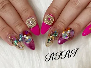 ネイル riri オーナーのネイルデザイン