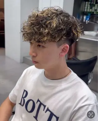 パーマ メンズ 【fifth】渡部 永遠のヘアスタイル