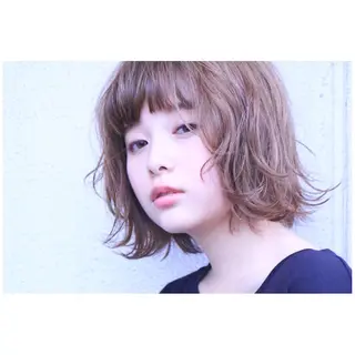カラー 河原 亮のヘアスタイル