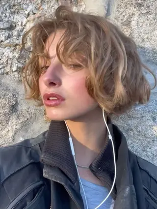 ショート カラー ヘアアレンジ ニュアンスカラー🧶 nanacoのヘアスタイル