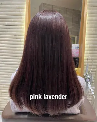 ロング カラー 吉川沙知 /ナチュラルカラーのヘアスタイル