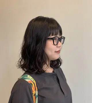 ミディアム パーマ 北田 みのりのマツエク・マツパデザイン