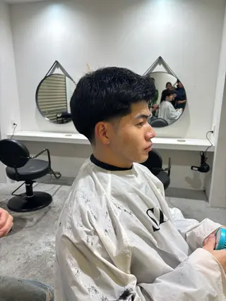 メンズ 文字 遼哉のヘアスタイル