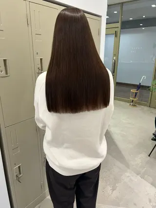 ロング カラー 戸田 望月のヘアスタイル