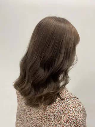 ミディアム カラー といだ なぎさのヘアスタイル