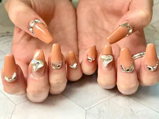 ネイル Queennail 北堀江megumiのネイルデザイン
