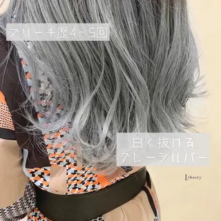 セミロング カラー メンズ指名多数!! SiLO 田島のヘアスタイル