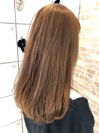 ロング 福元 保雄のヘアスタイル
