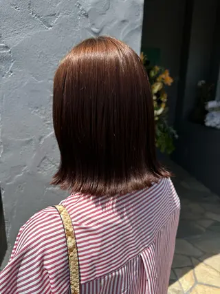 カラー Earth川原店所属・zaki otohaのヘアスタイル