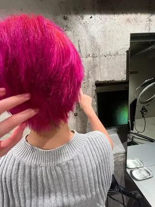 ショート カラー メンズ 🦮shiori アイドルオタク🦮のヘアスタイル