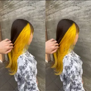 ロング カラー オージュアソムリエ DAIKI⭐️のヘアスタイル