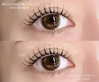 マツエク・マツパ prima 梅田茶屋町店所属・ɴᴀɴᴀᴋᴏ / ロレインアイのマツエク・マツパデザイン