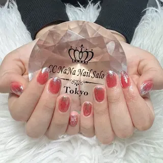 ネイル 💎CC・NaNa 韓国風ネイル🌙Cのネイルデザイン