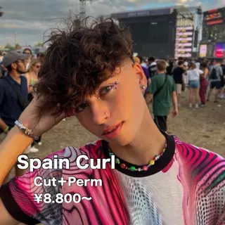 ショート パーマ メンズ 【メンズサロン】 BLUCK 横浜のヘアスタイル