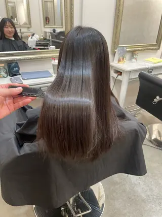 白髪ぼかし 👒堀江・ヨンスクのヘアスタイル