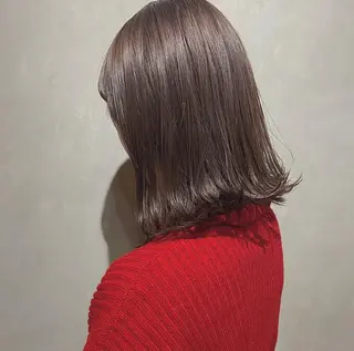 ミディアム カラー CLUTCH天王寺 西藤遥河のヘアスタイル