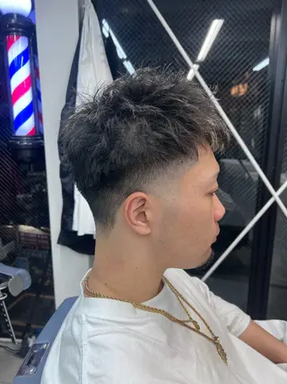 ショート damdee tokyo 上野店所属・メンズカット メンズシェービングのヘアスタイル