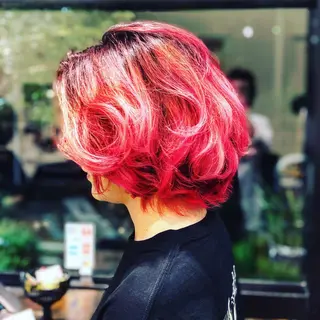 ミディアム 城間 翔太のヘアスタイル