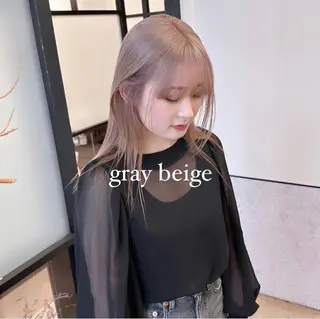 カラー storiiz所属・本田大輝top designerのヘアスタイル