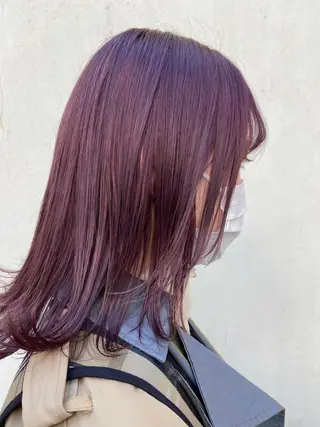 セミロング カラー 【カラーリスト】 Likka.のヘアスタイル