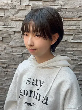 ショート GIEN 末吉 海斗のヘアスタイル