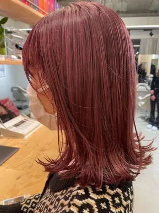 カラー 🍃marina🍃 韓国ヘア/Aujuaのヘアスタイル