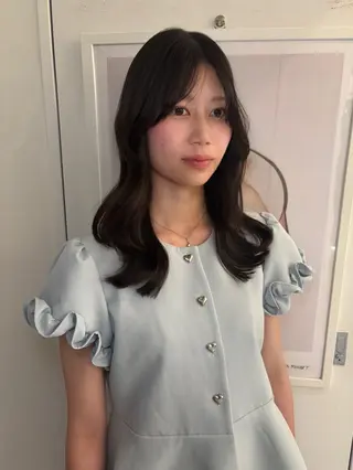 ミディアム riria/ボブ /ブラウンカラー🎀のヘアスタイル