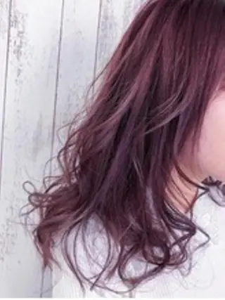 セミロング カラー 🌟Noble 白金台店⭐️のヘアスタイル