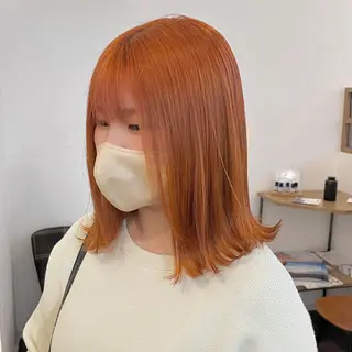 ミディアム カラー 伊藤ゆかり/髪質改善 /透明感カラーのヘアスタイル