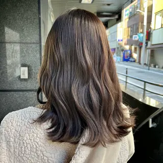 カラー 髪質改善/レイヤー× 縮毛矯正🤍maiのヘアスタイル