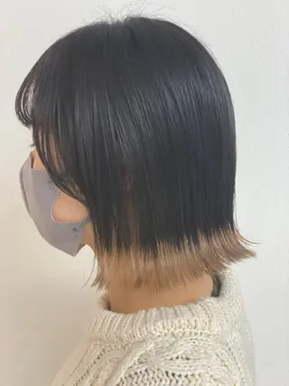 ショート カラー ✨オール年代🆗 🤍内田亜由子のヘアスタイル