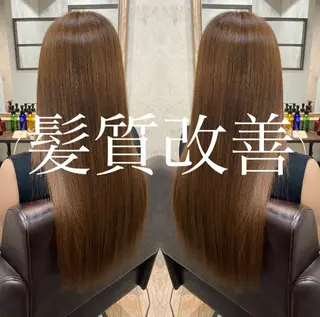ロング seta新宿所属・髪質改善/縮毛矯正 芹沢のヘアスタイル
