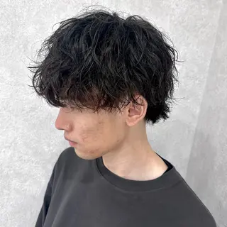 メンズ 山口稜太 メンズ/波巻きパーマのヘアスタイル