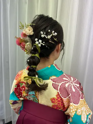 ヘアアレンジ 萱場 利恵のヘアスタイル