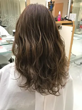 カラー ulu名古屋栄所属・落合しほ/韓国ヘア/ 髪質改善/縮毛矯正のヘアスタイル