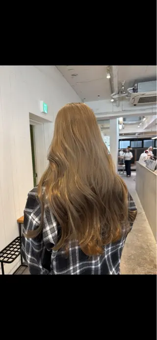 ロング カラー ALBUM 渋谷パルコ所属・ALBUM \ＭＡＹＡのヘアスタイル