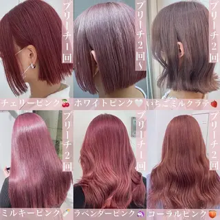 ロング カラー 韓国艶カラー🇰🇷 DISCO💙のヘアスタイル