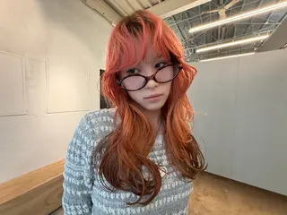 カラー 田中 瑠愛のヘアスタイル