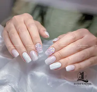 ネイル BAMBOO BLISS 研修用のネイルデザイン