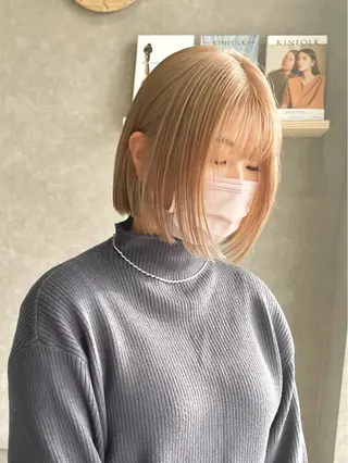 ショート mood alissaのヘアスタイル